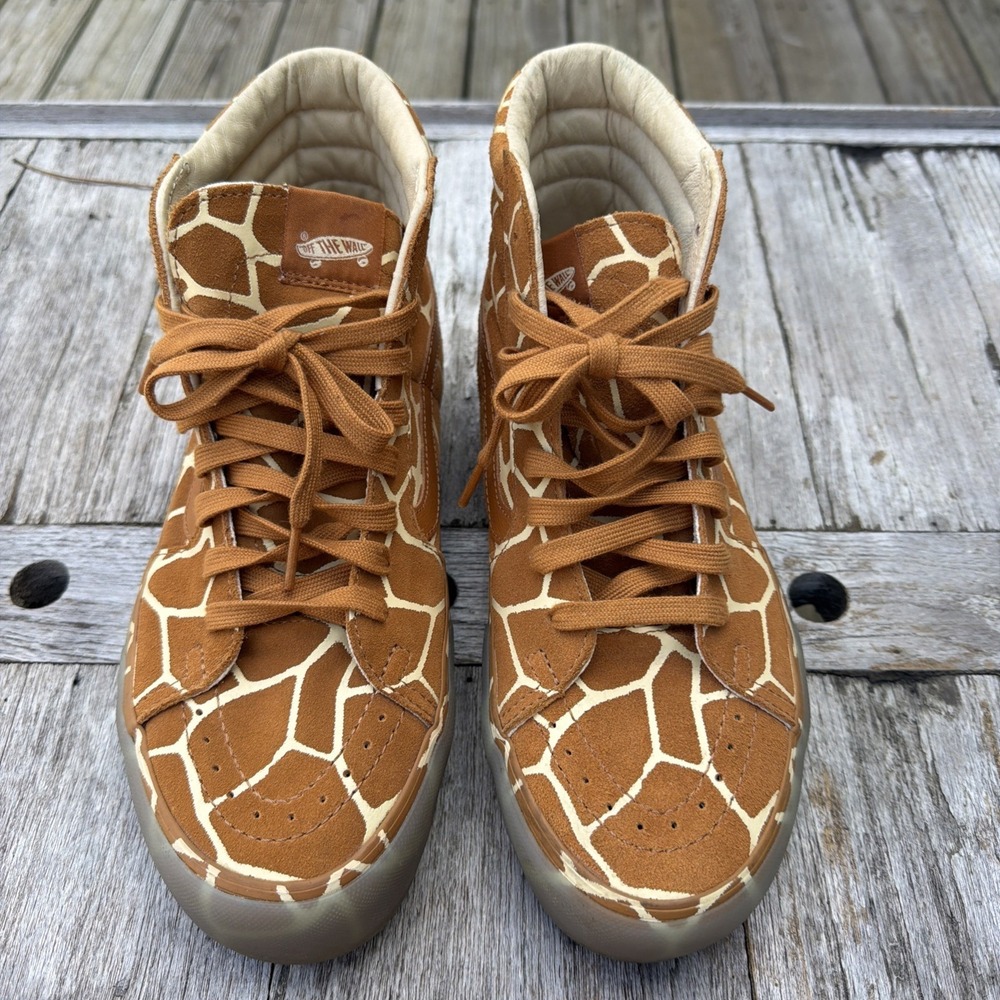 VANS Old‎ Skool NS Vault High Top Giraffe Men's 8.5  Women's 10